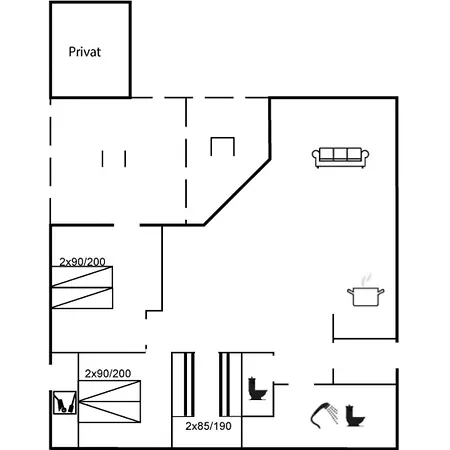 Holiday home Swaantje - 400m From The Sea In Western Jutland By Interhome *